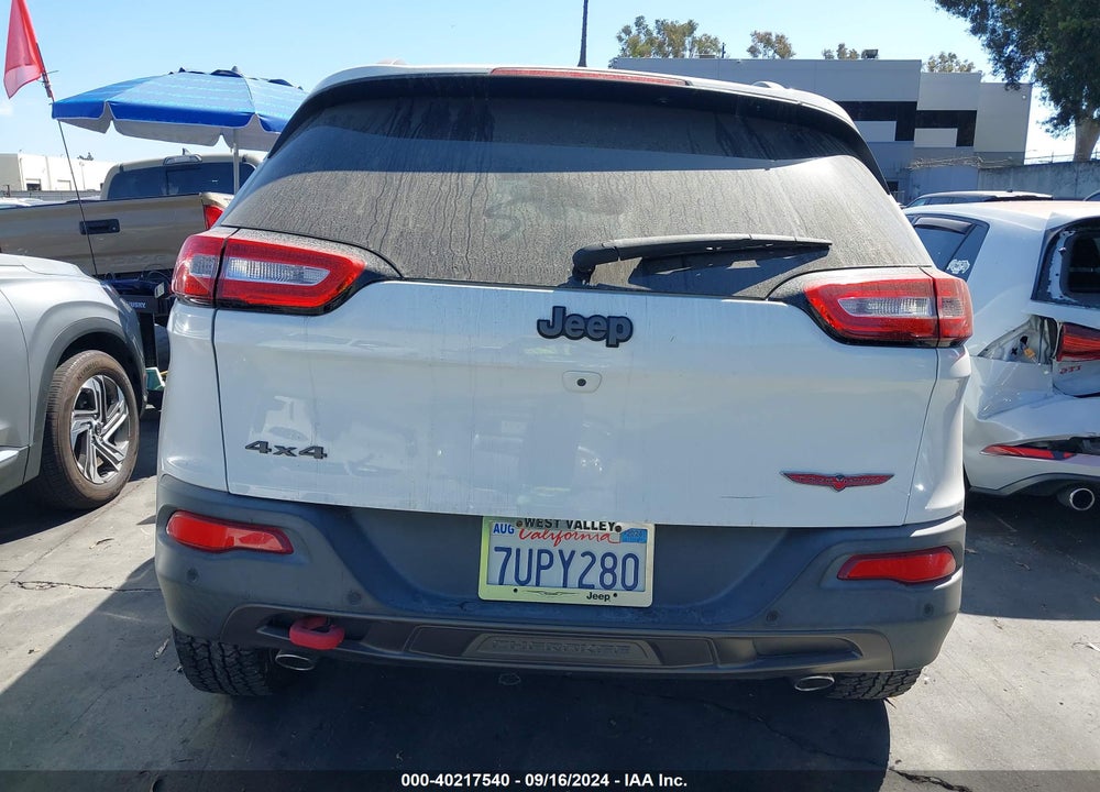 2016 JEEP CHEROKEE VIN: 1C4PJMBS1GW306343