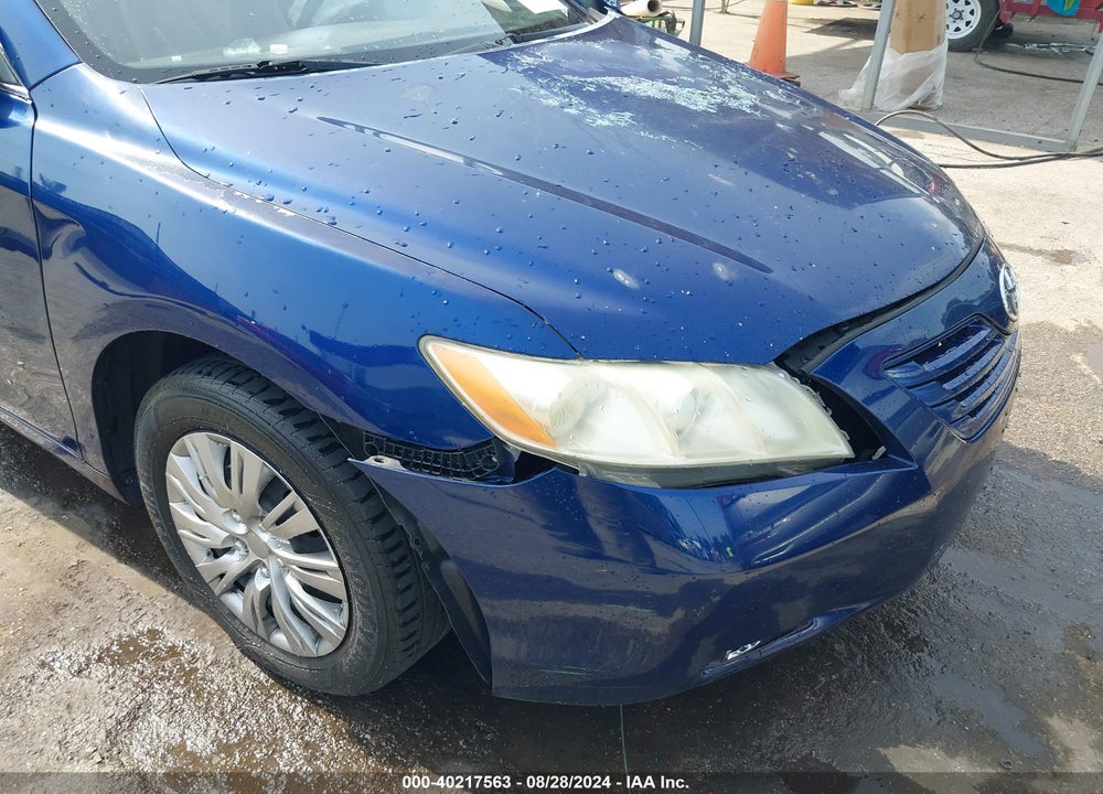 2008 TOYOTA CAMRY LE VIN: 4T1BE46K78U198120