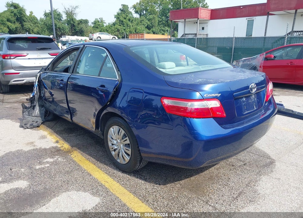 2008 TOYOTA CAMRY LE VIN: 4T1BE46K78U198120