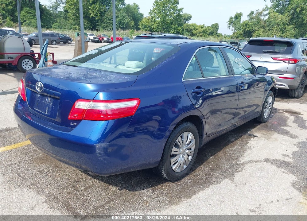2008 TOYOTA CAMRY LE VIN: 4T1BE46K78U198120