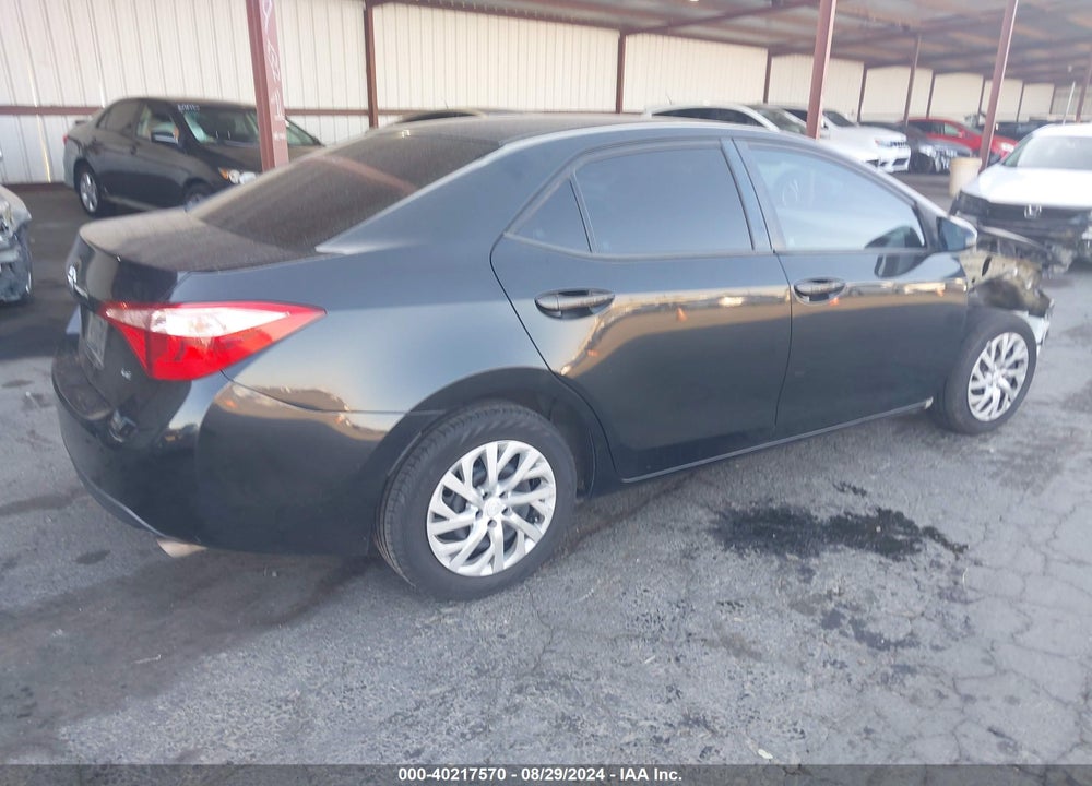 2018 TOYOTA COROLLA LE VIN: 2T1BURHE1JC006432