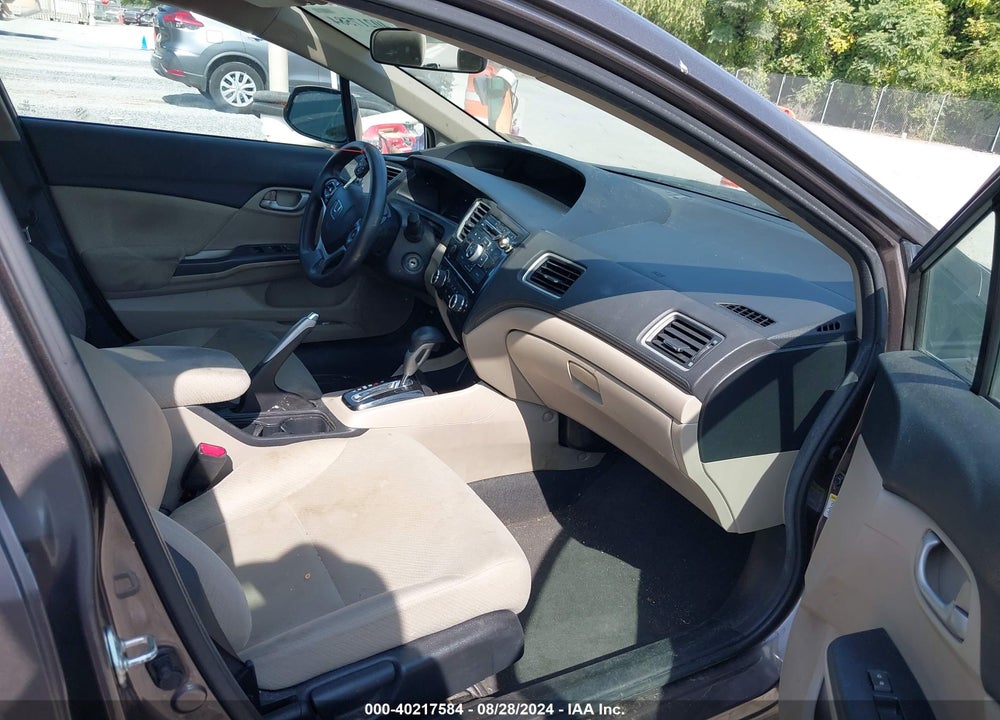 2013 HONDA CIVIC LX VIN: 2HGFB2F57DH593474