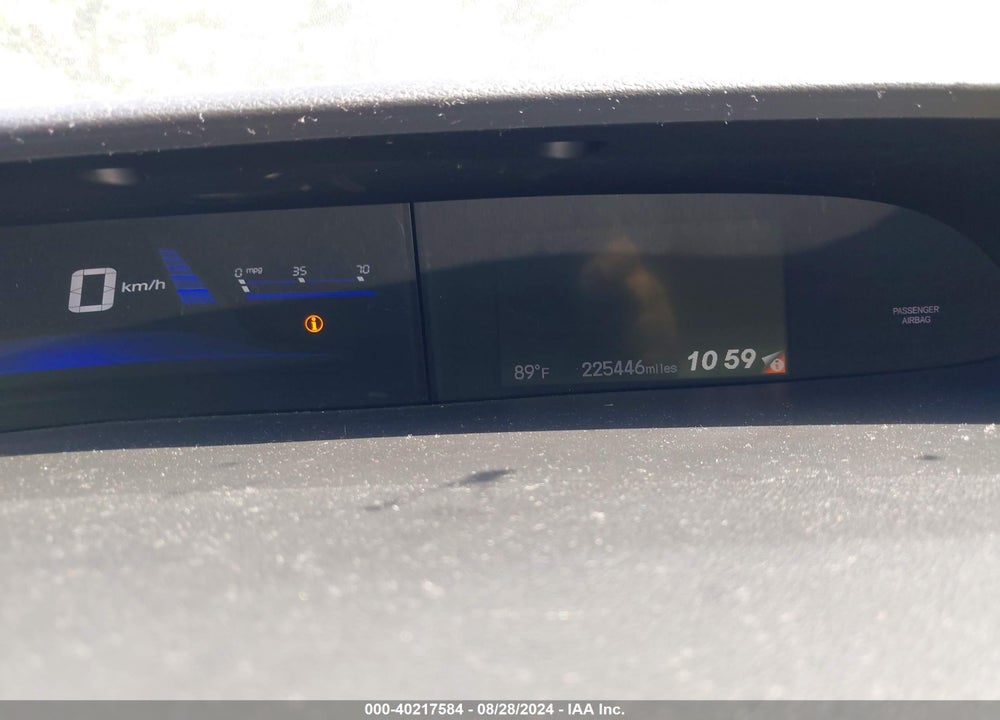 2013 HONDA CIVIC LX VIN: 2HGFB2F57DH593474