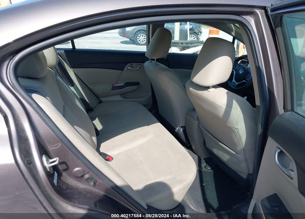 2013 HONDA CIVIC LX VIN: 2HGFB2F57DH593474