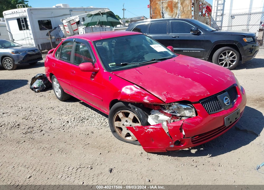 2006 NISSAN SENTRA 1.8S VIN: 3N1CB51D36L559188