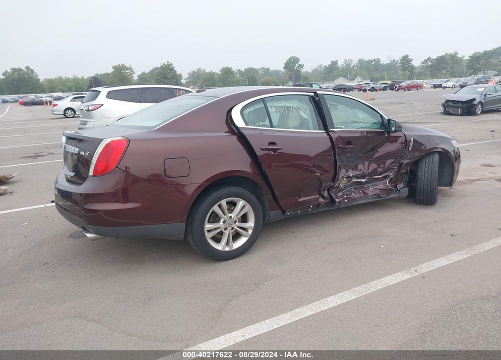 2009 LINCOLN MKS VIN: 1LNHM93R69G622933
