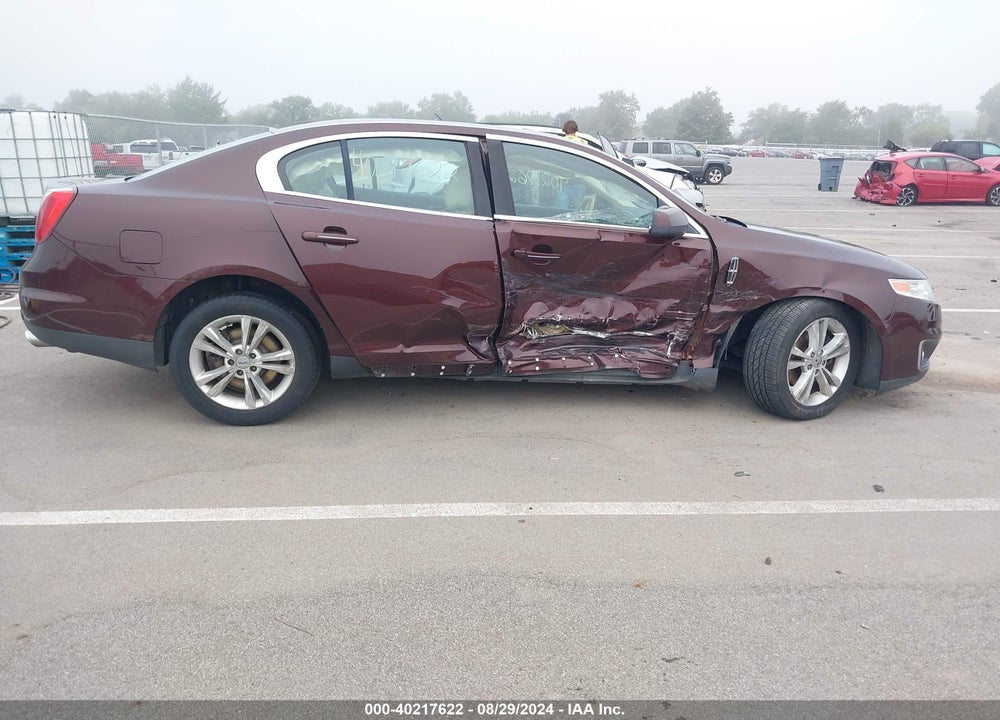 2009 LINCOLN MKS VIN: 1LNHM93R69G622933