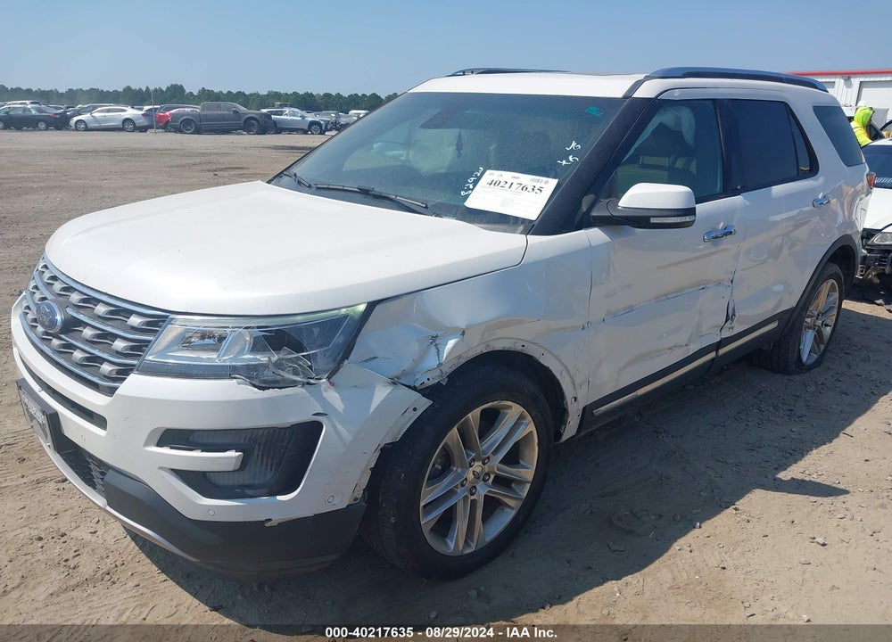 2016 FORD EXPLORER LIMITED VIN: 1FM5K7F83GGC54143