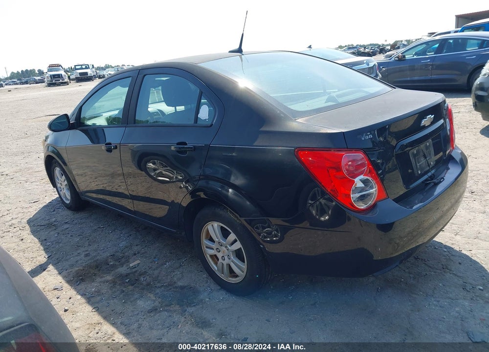 2012 CHEVROLET SONIC 2LS VIN: 1G1JA5SH0C4159589
