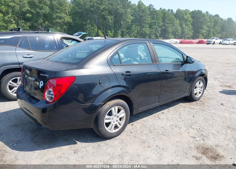 2012 CHEVROLET SONIC 2LS VIN: 1G1JA5SH0C4159589