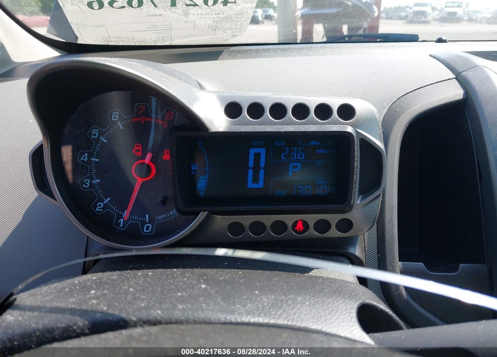 2012 CHEVROLET SONIC 2LS VIN: 1G1JA5SH0C4159589