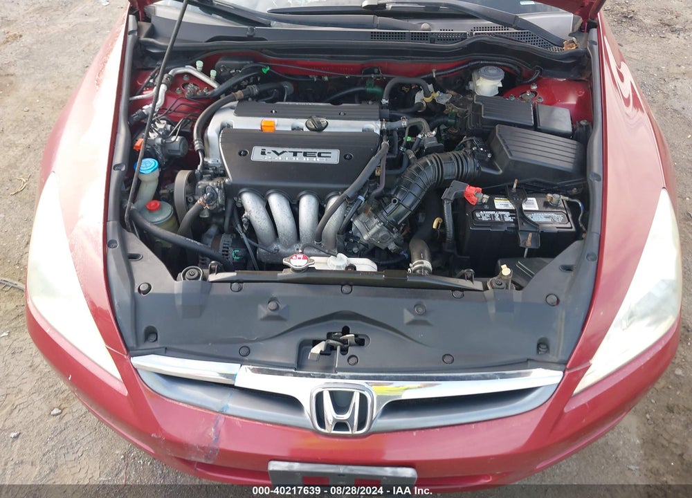 2007 HONDA ACCORD 2.4 SE VIN: 1HGCM563X7A022903