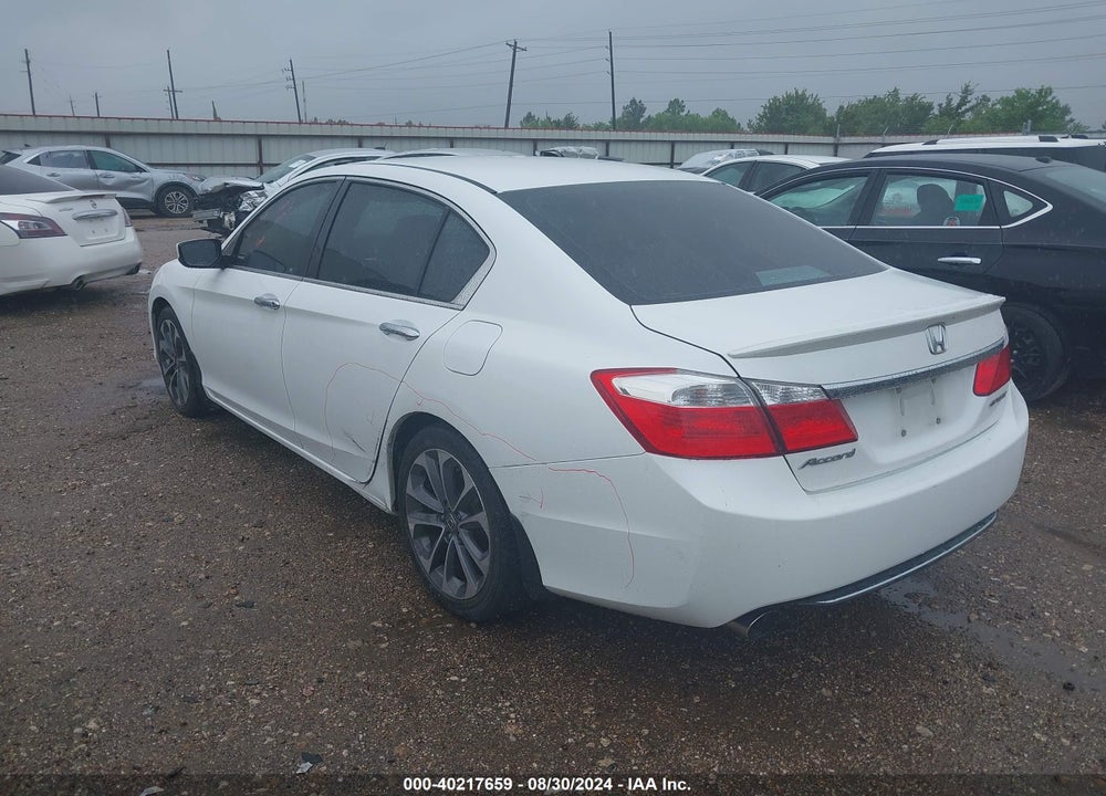 2015 HONDA ACCORD SPORT VIN: 1HGCR2F57FA210035