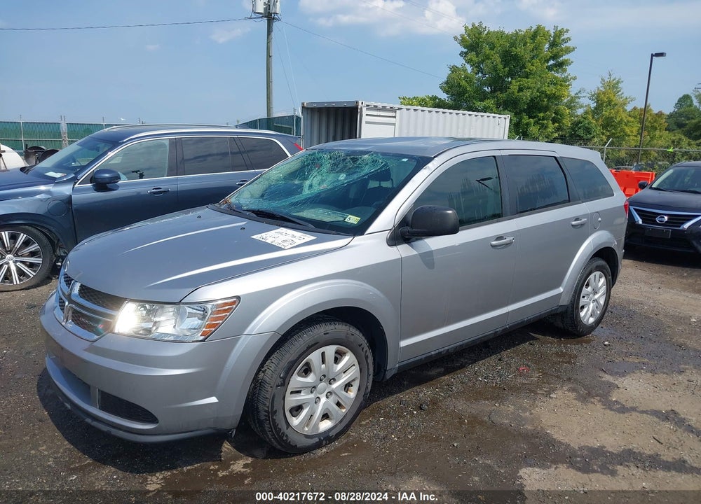 2015 DODGE JOURNEY AMERICAN VALUE PKG VIN: 3C4PDCAB3FT591845