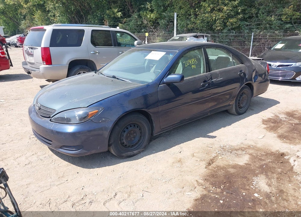 2004 TOYOTA CAMRY LE VIN: 4T1BE32K74U356515