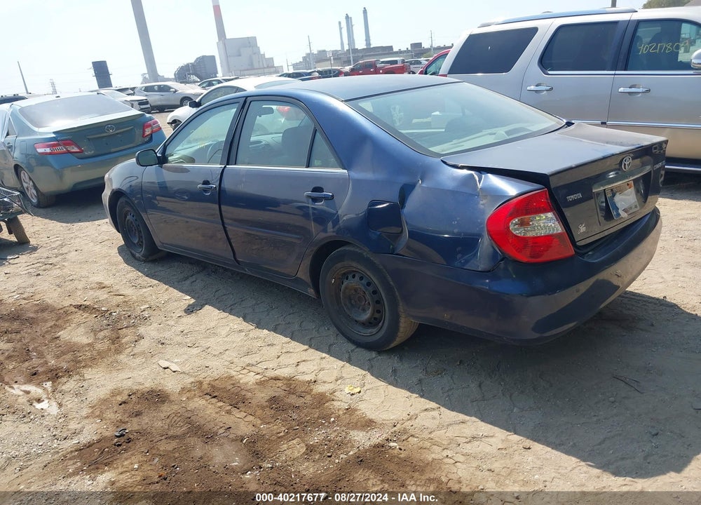 2004 TOYOTA CAMRY LE VIN: 4T1BE32K74U356515