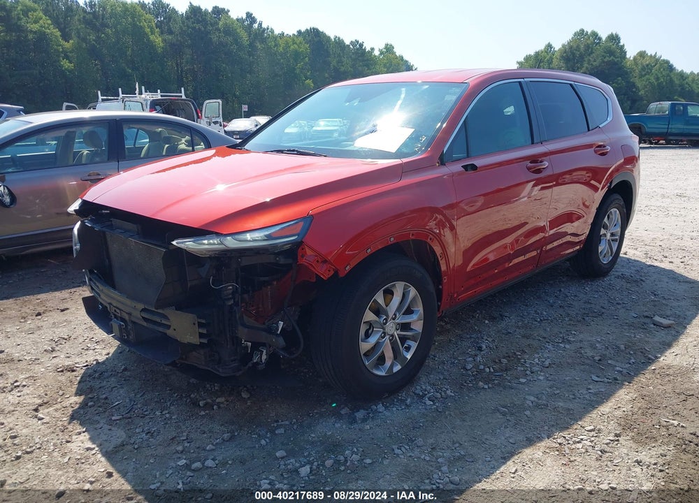 2019 HYUNDAI SANTA FE SE VIN: 5NMS23AD9KH125149