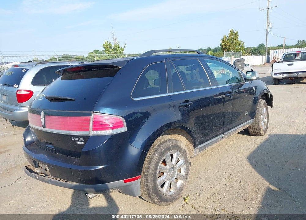 2008 LINCOLN MKX VIN: 2LMDU88C98BJ40657