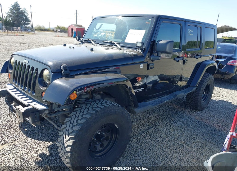 2009 JEEP WRANGLER UNLIMITED SAHARA VIN: 1J4GA59109L788854