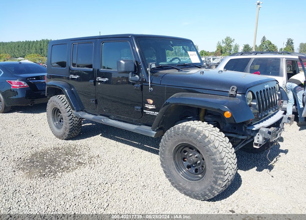 2009 JEEP WRANGLER UNLIMITED SAHARA VIN: 1J4GA59109L788854