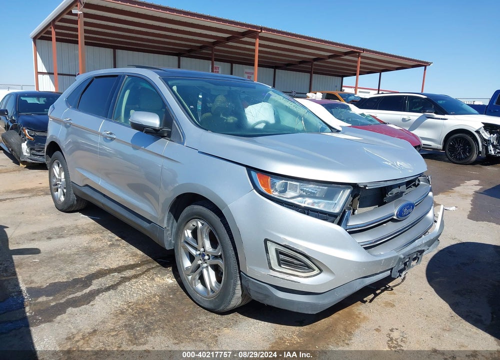 2015 FORD EDGE TITANIUM VIN: 2FMTK4K92FBB26955