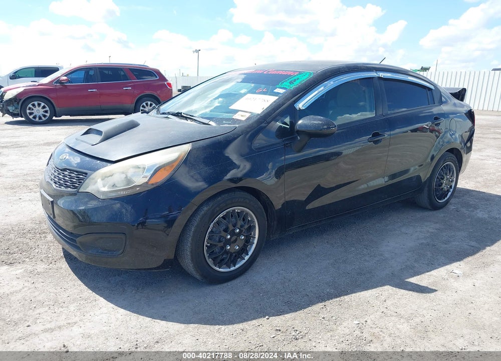 2014 KIA RIO LX VIN: KNADM4A31E6348817