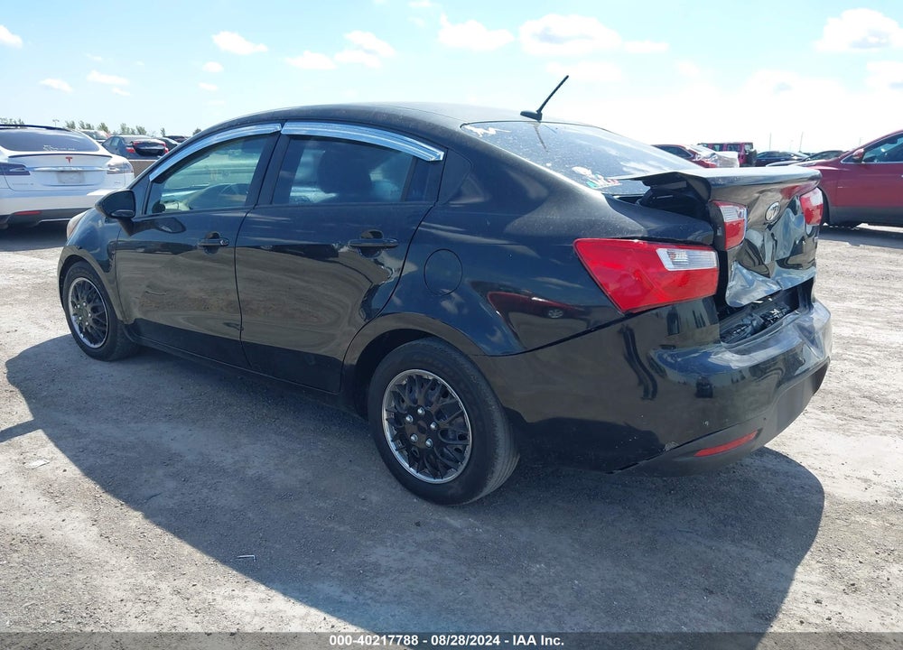2014 KIA RIO LX VIN: KNADM4A31E6348817