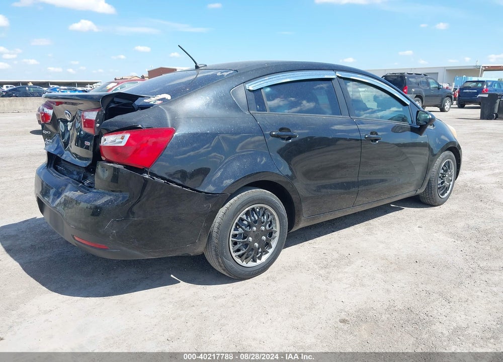 2014 KIA RIO LX VIN: KNADM4A31E6348817