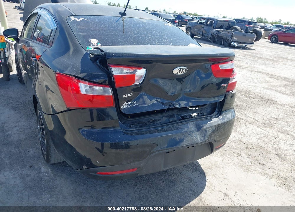 2014 KIA RIO LX VIN: KNADM4A31E6348817