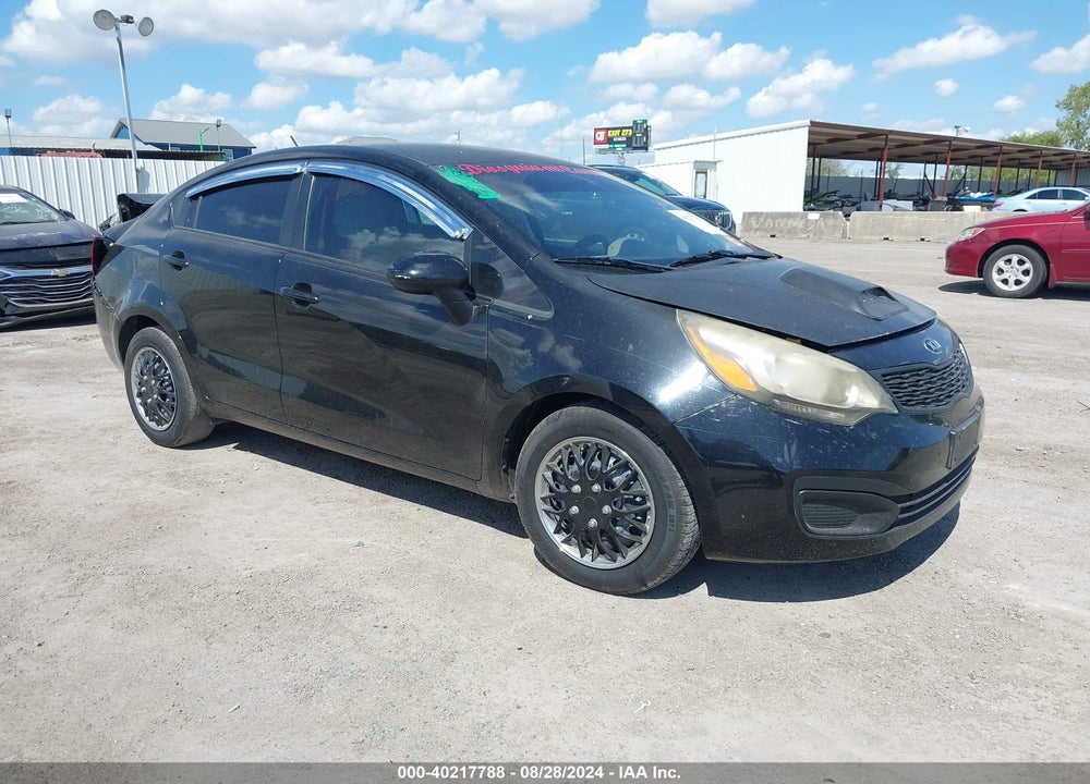 2014 KIA RIO LX VIN: KNADM4A31E6348817