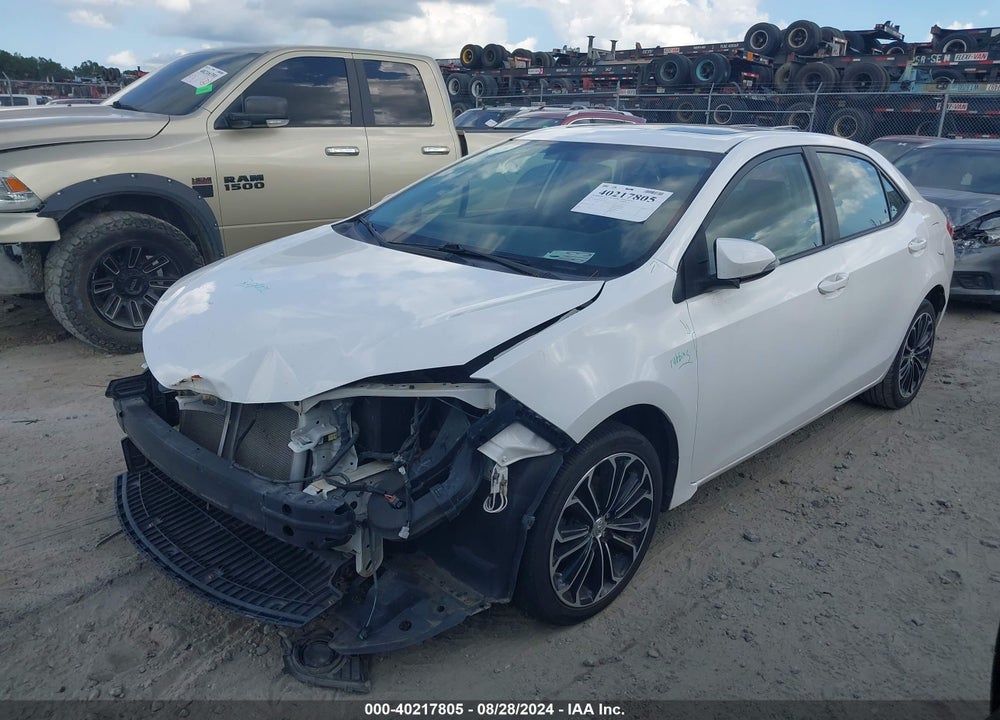 2014 TOYOTA COROLLA S PLUS VIN: 5YFBURHE3EP016790