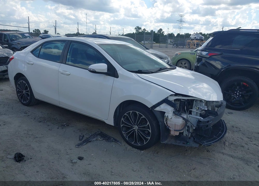 2014 TOYOTA COROLLA S PLUS VIN: 5YFBURHE3EP016790