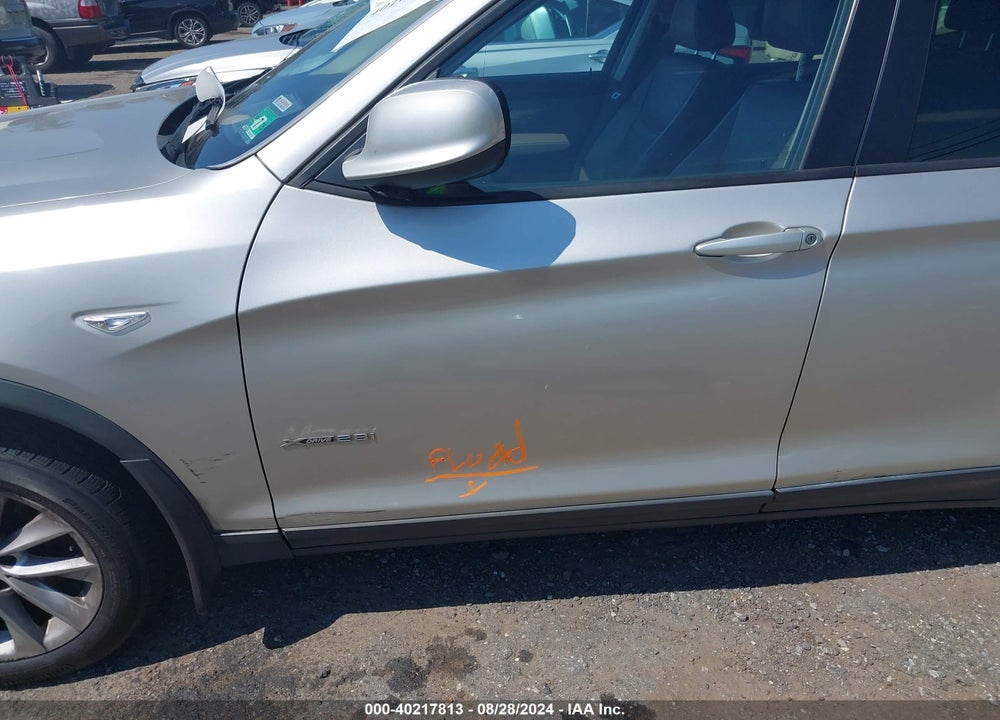 2013 BMW X3 XDRIVE28I VIN: 5UXWX9C56D0A32752