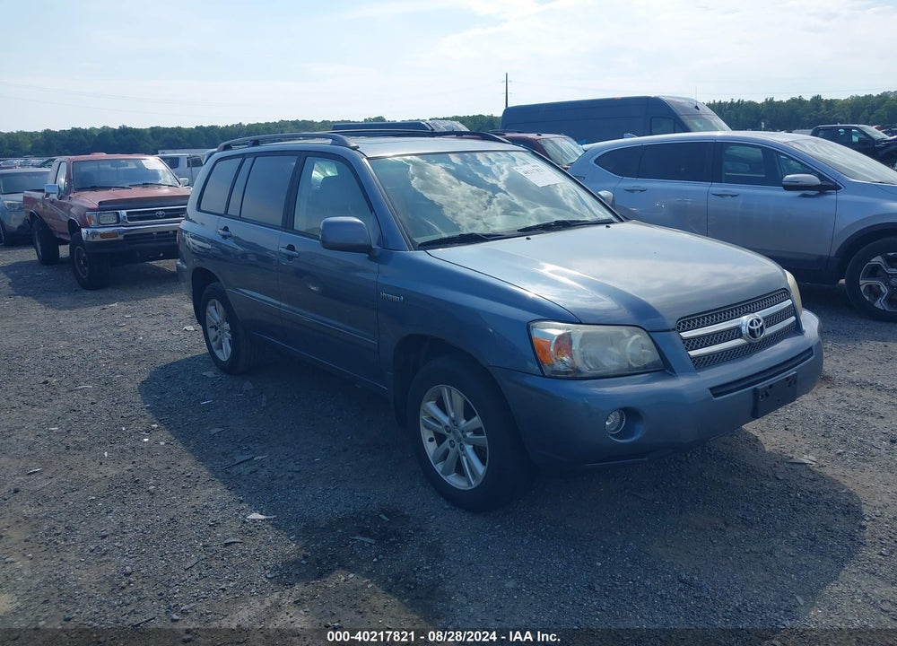2006 TOYOTA HIGHLANDER HYBRID V6 VIN: JTEEW21A360019301