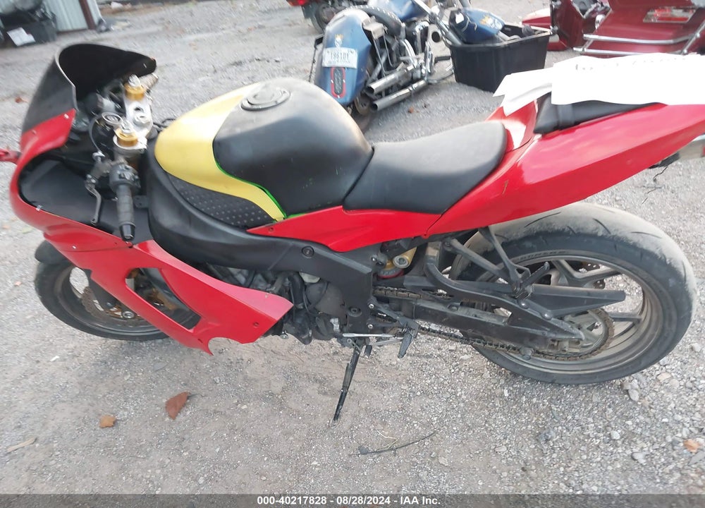 2006 KAWASAKI ZX636 C1 VIN: JKBZXJC126A037895