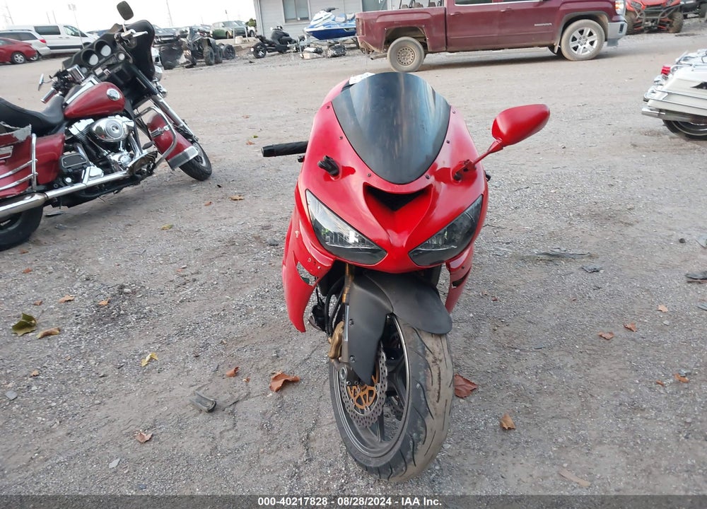 2006 KAWASAKI ZX636 C1 VIN: JKBZXJC126A037895