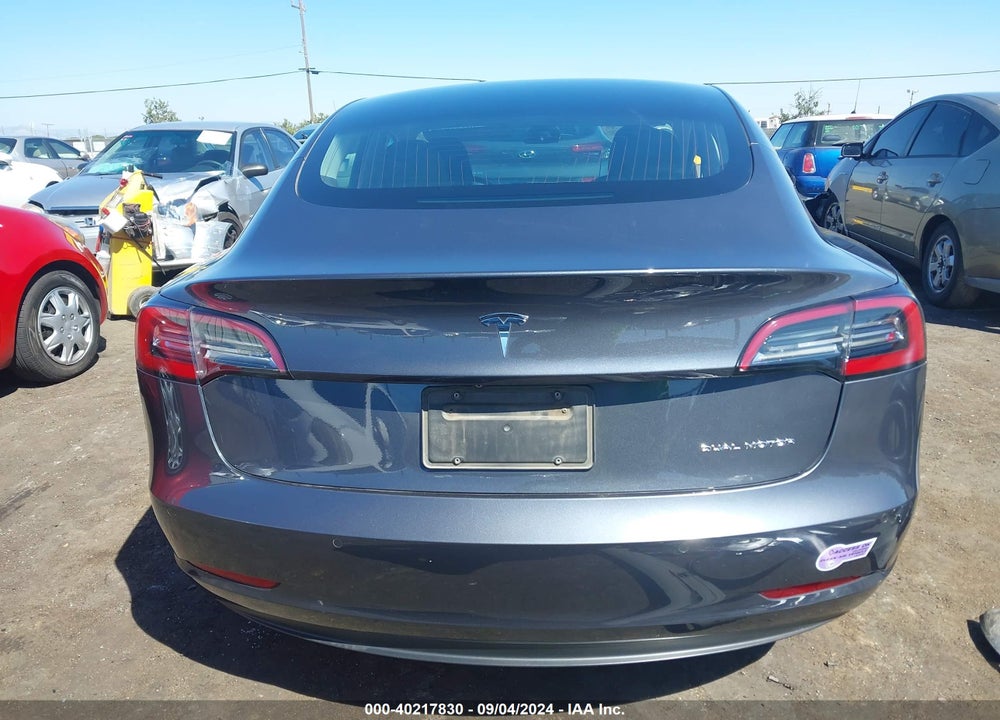 2019 TESLA MODEL 3 LONG RANGE/PERFORMANCE VIN: 5YJ3E1EB0KF492919