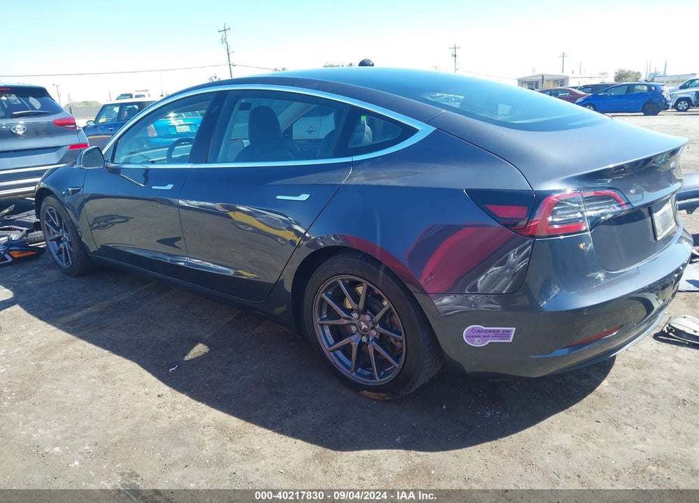 2019 TESLA MODEL 3 LONG RANGE/PERFORMANCE VIN: 5YJ3E1EB0KF492919