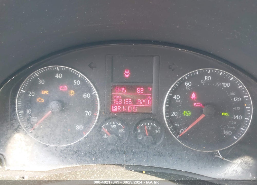 2008 VOLKSWAGEN JETTA S VIN: 3VWJM71K58M162228