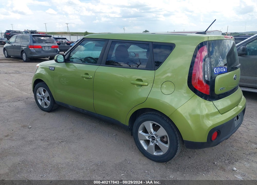 2018 KIA SOUL VIN: KNDJN2A27J7897652