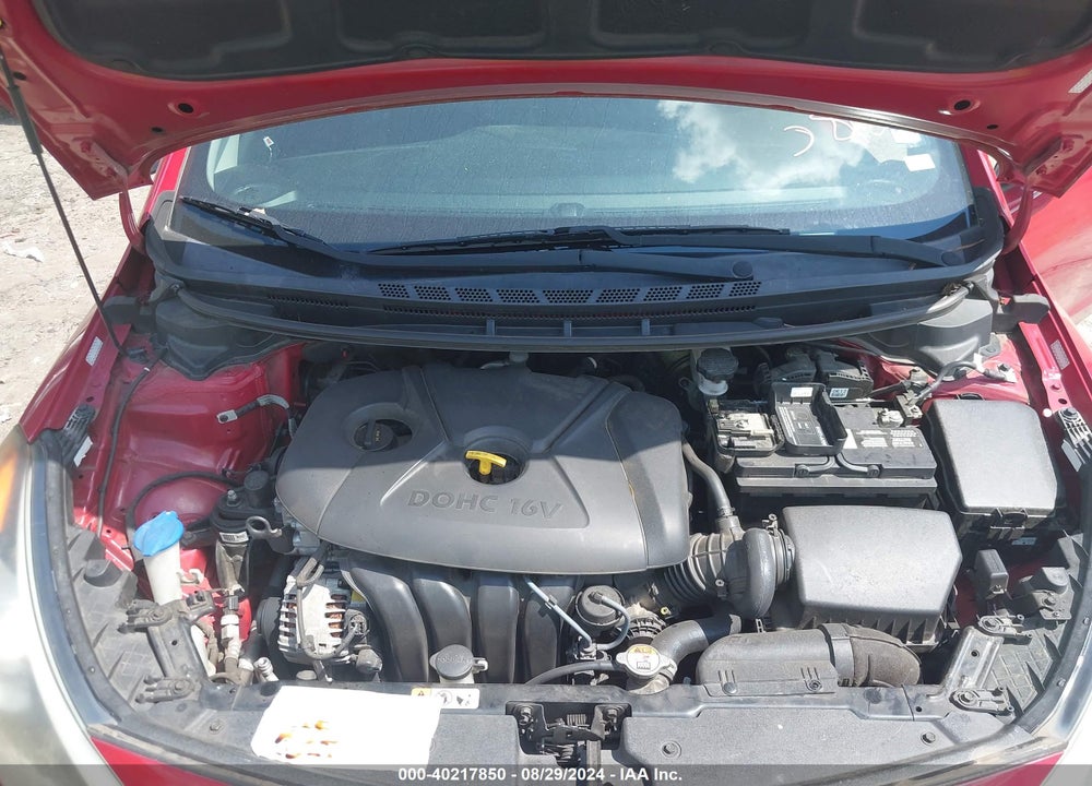 2016 KIA FORTE LX VIN: KNAFK4A60G5443936
