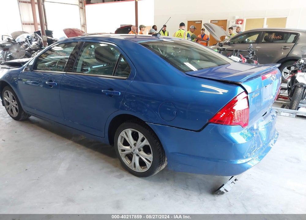 2012 FORD FUSION SE VIN: 3FAHP0HA5CR217579