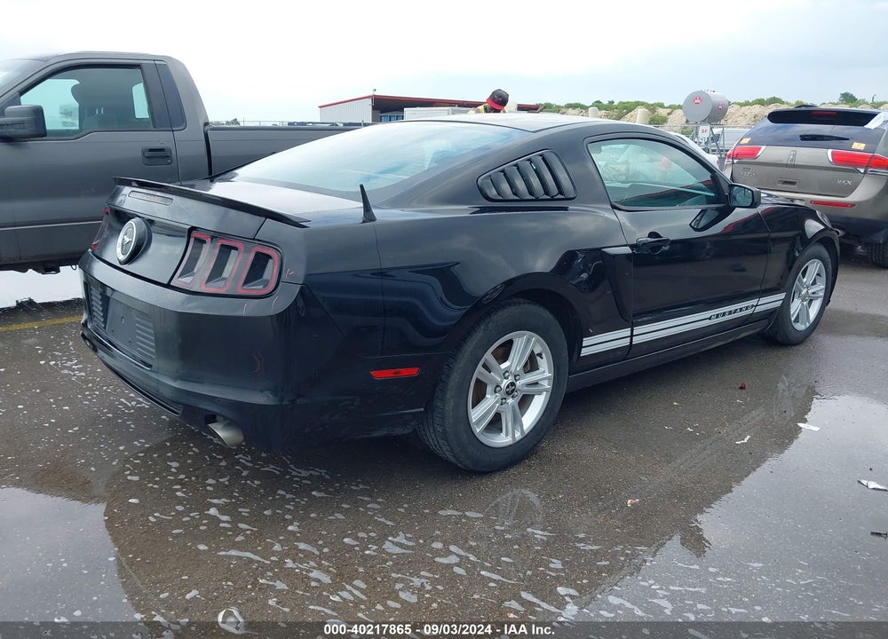 2013 FORD MUSTANG V6 VIN: 1ZVBP8AM4D5228707