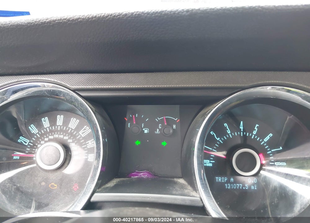 2013 FORD MUSTANG V6 VIN: 1ZVBP8AM4D5228707
