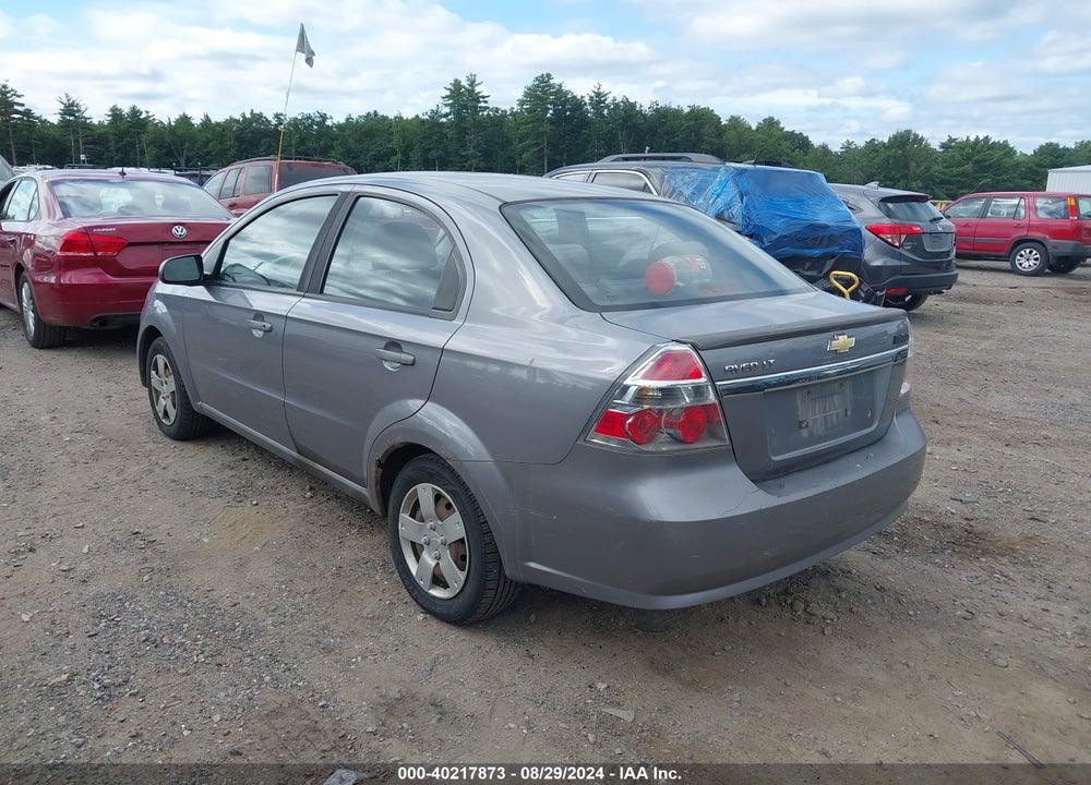 2010 CHEVROLET AVEO LT VIN: KL1TD5DE4AB118201