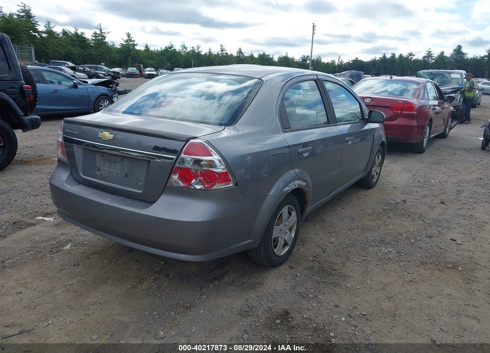 2010 CHEVROLET AVEO LT VIN: KL1TD5DE4AB118201