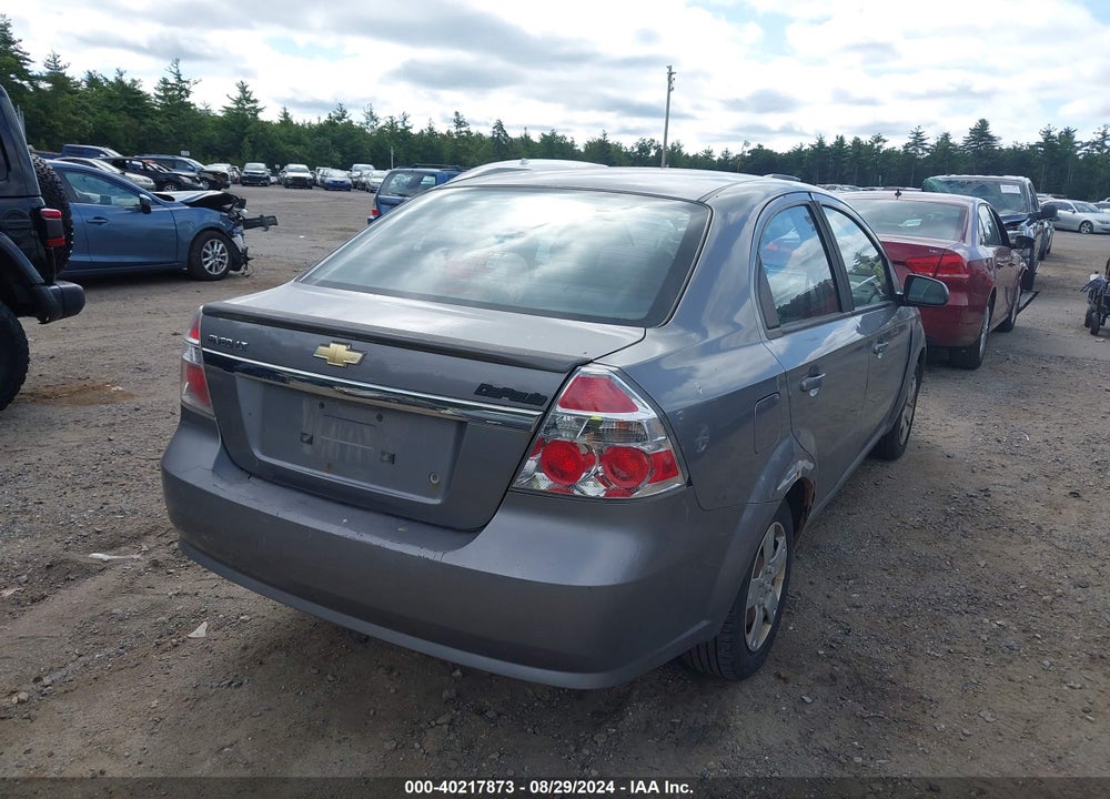 2010 CHEVROLET AVEO LT VIN: KL1TD5DE4AB118201