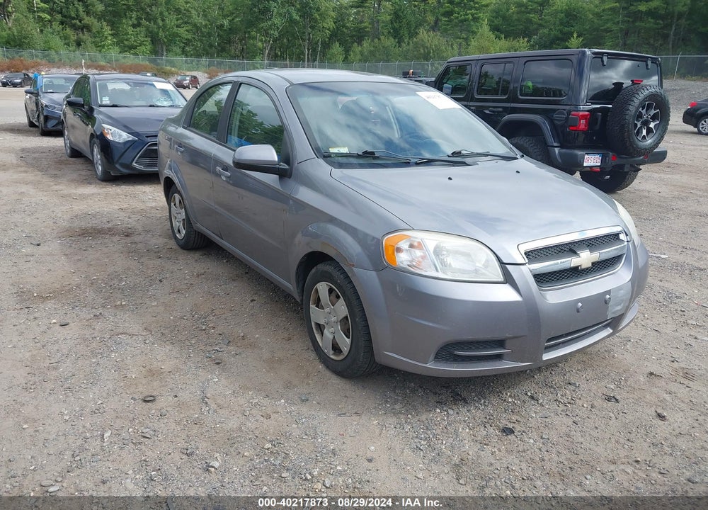2010 CHEVROLET AVEO LT VIN: KL1TD5DE4AB118201