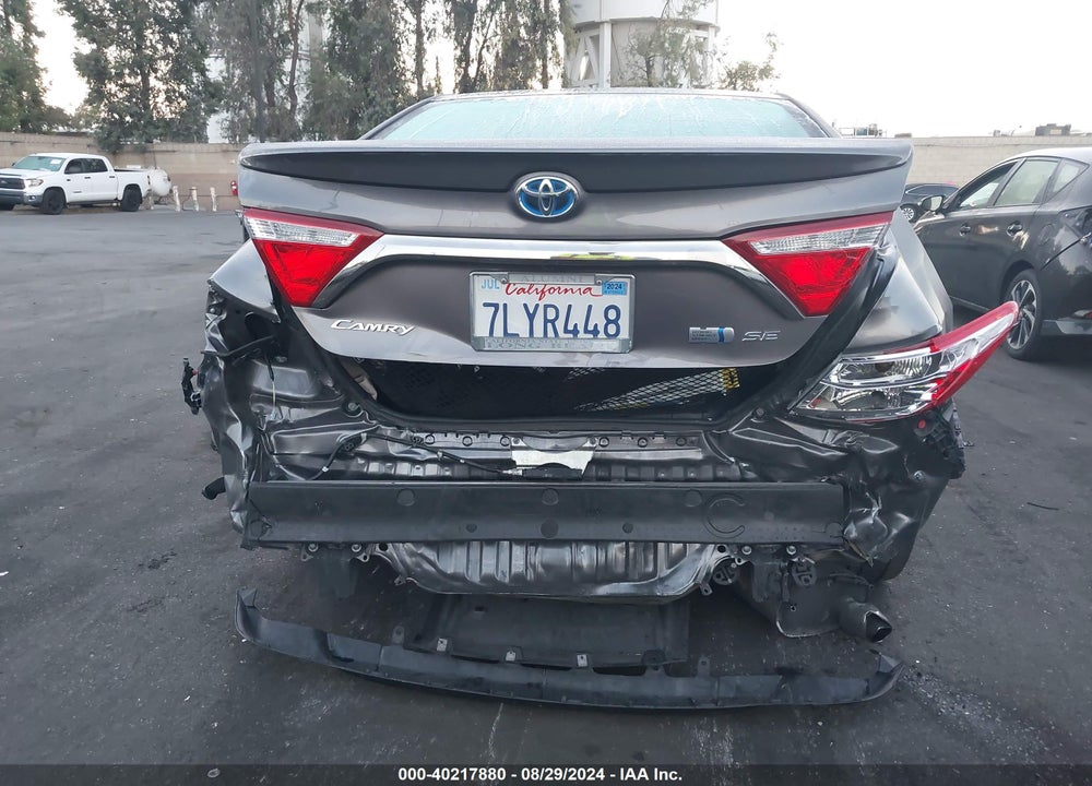 2015 TOYOTA CAMRY HYBRID SE VIN: 4T1BD1FKXFU173923