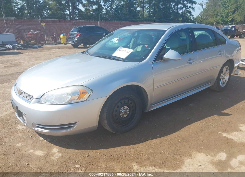 2012 CHEVROLET IMPALA LT VIN: 2G1WG5E36C1193553